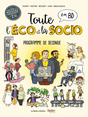 cover image of Toute l'éco et la socio en BD